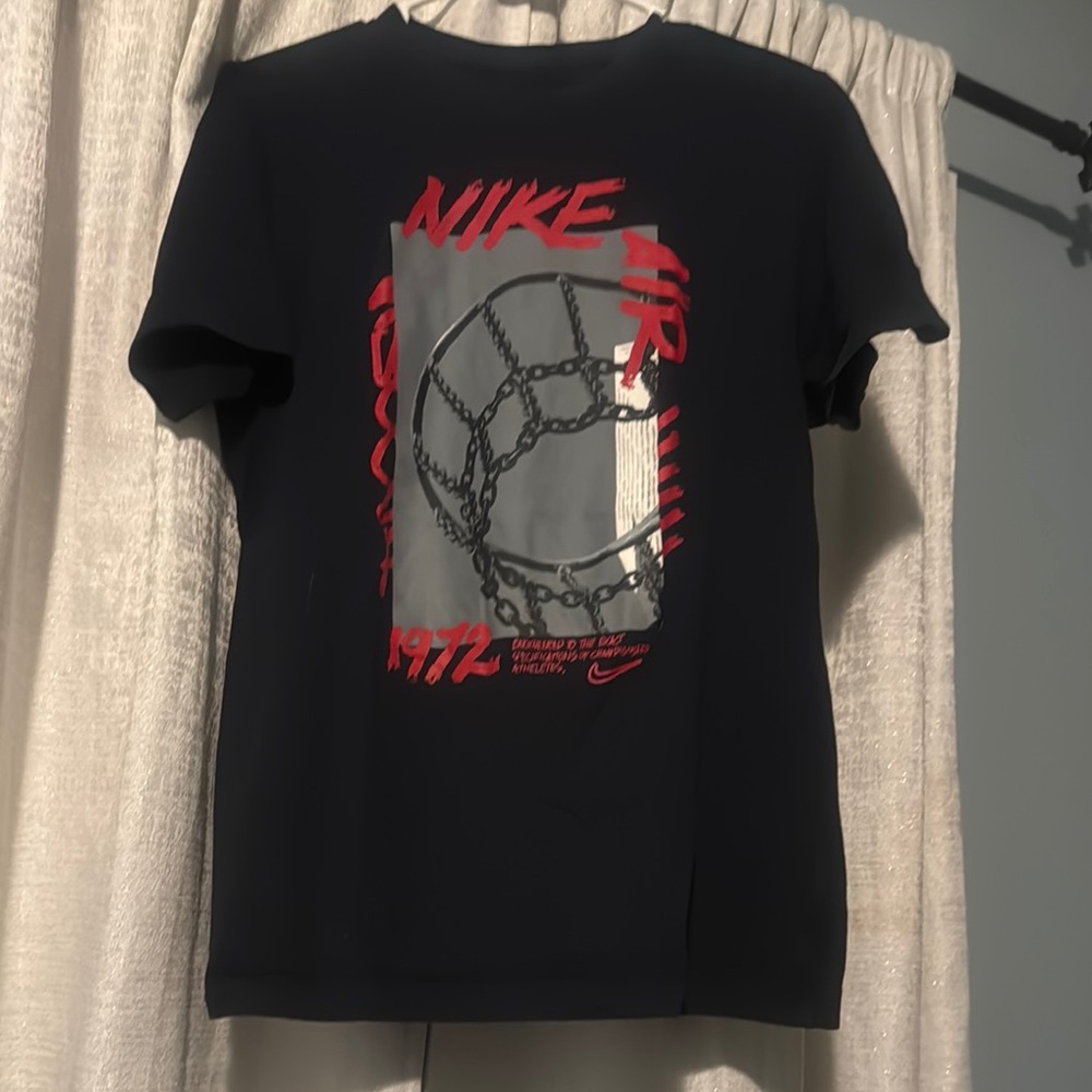 Nike Kids Black Graphic T-Shirt